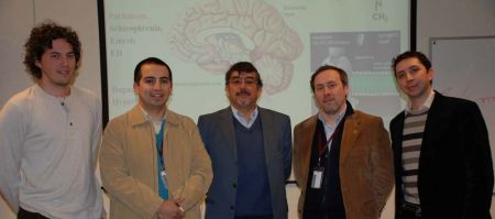 Dr. Sebastián Bernales, Dr. Sergio Fuentealba, Dr. Luis Aguayo, Dr. Leonardo Guzmán, Cristián Hernández.